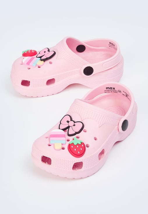 Girls Charm Clogs